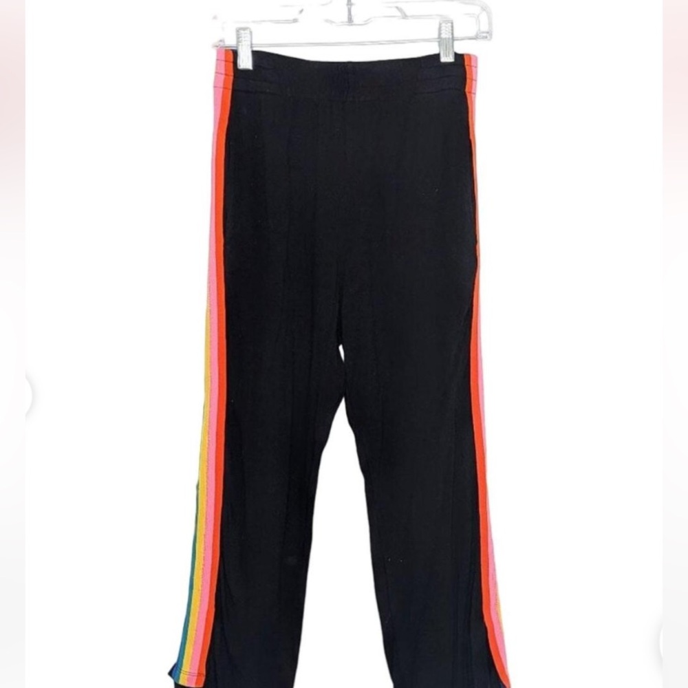 NWT LNA Women's Black and Red Trousers